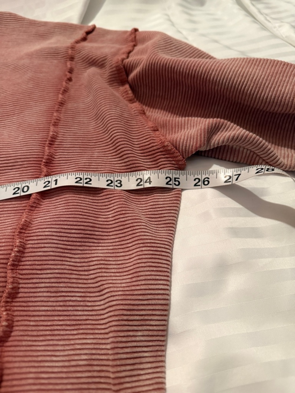 Zenana Outfitters Dusty Rose Ribbed Top - Picture 6 of 10